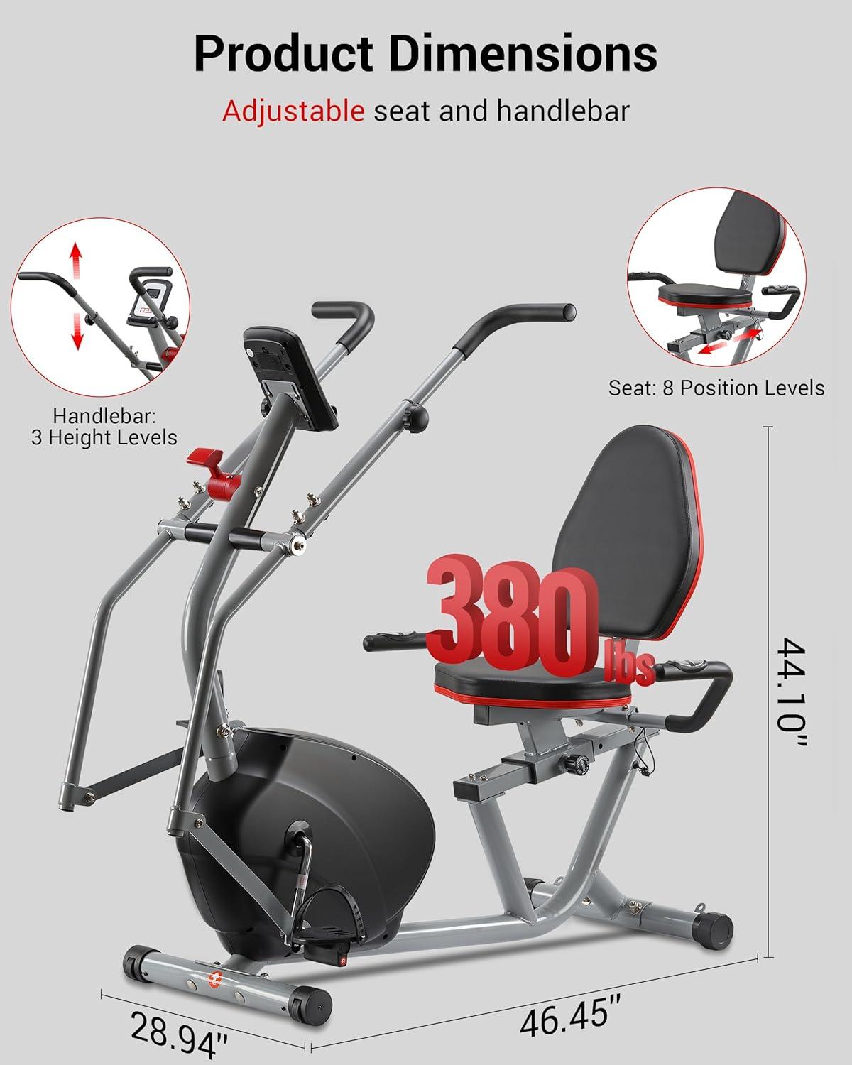 Why We Love the ECHANFIT Recumbent Bike for Full-Body Workouts