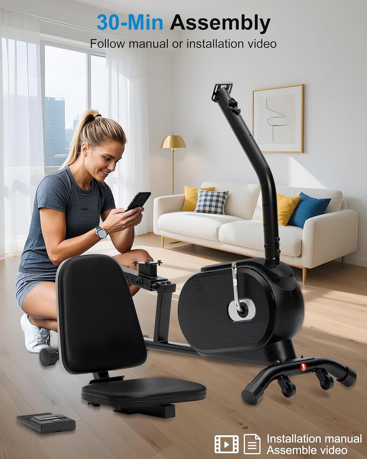 Discovering Comfort and Power: Our Take on the ECHANFIT Recumbent Bike
