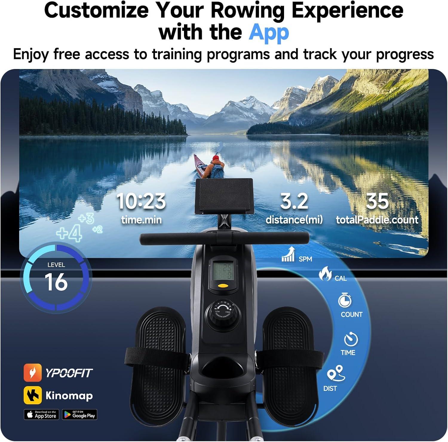 Our Honest Take on the YPOO Foldable Rowing Machine at Home