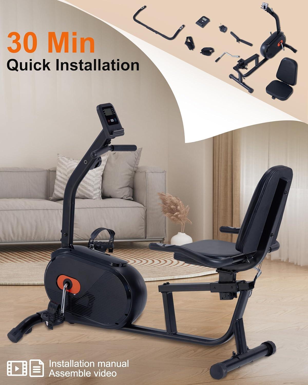 Finding Our Flow: ECHANFIT Recumbent Bike for Every Home Gym